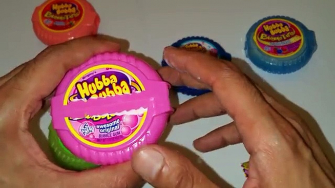 Hubba Bubba Bubble Tape, Bubble Roll Gum, Berry, SourApple.