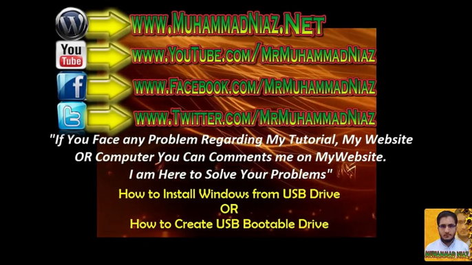 How to Install Windows from USB Drive in Urdu and Hindi