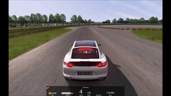 Assetto Corsa 1.9, Porsche Panamera Hot Lap, Silverstone Circuit (1967), i5 4690 R7 370