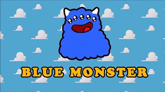 Learn Colors with the Blue Monsters - Kids Rhymes by Babytv123