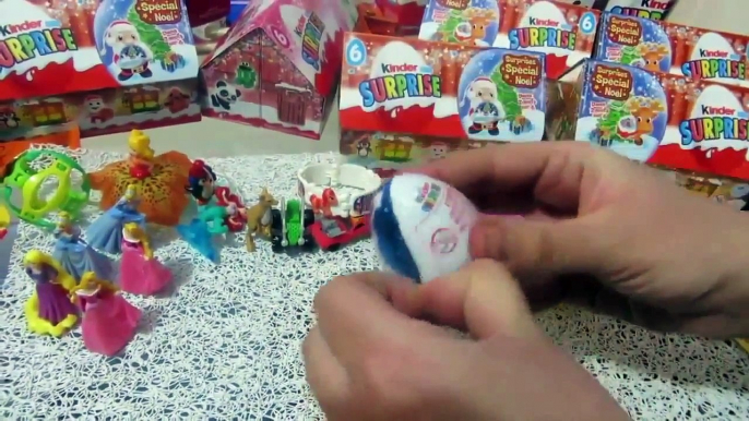 Kinder Surprise Eggs , Christmas Caracters toys edition , kinder surprise egg unboxing Piobb4 cr