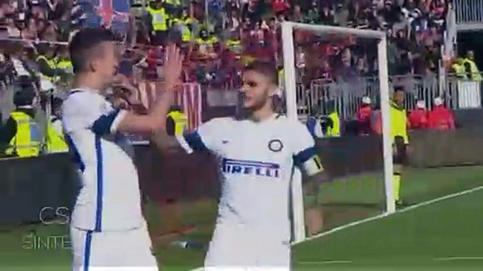 All Goals & Highlights HD - Cagliari 1 - 5 Inter - 05.03.2017