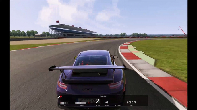 Assetto Corsa 1.10.1, Porsche 911 GT3 RS, Silverstone National, i5 4690 R7 370