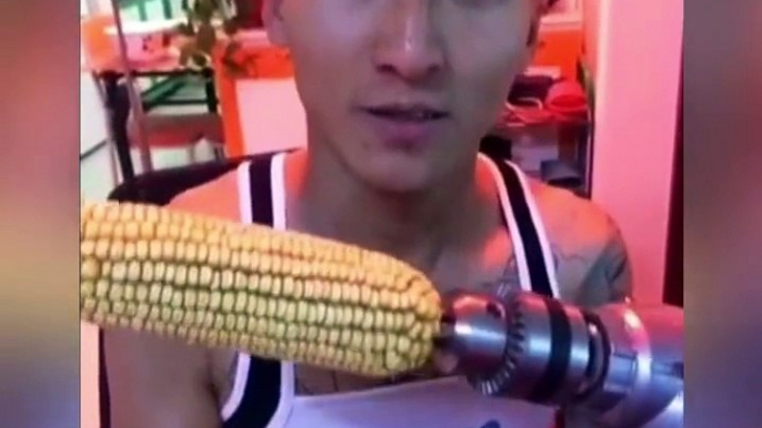 Unbelievable corn or teeth