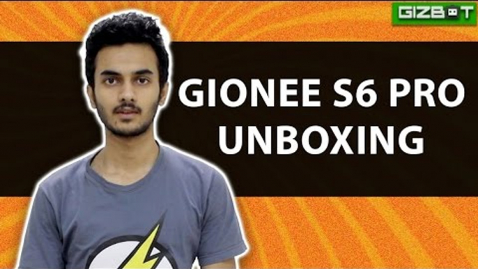 Gionee S6 Pro Unboxing - GIZBOT