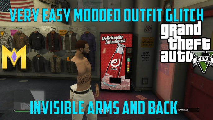 GTA 5 Modded Outfit Glitches - *EASY Invisible Modded Arms & Back - "Modded Outfits Glitches"