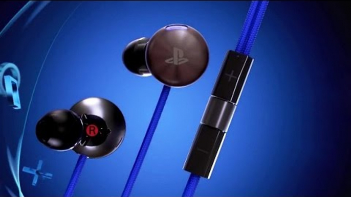 Le casque stéréo intra-auriculaire PS4