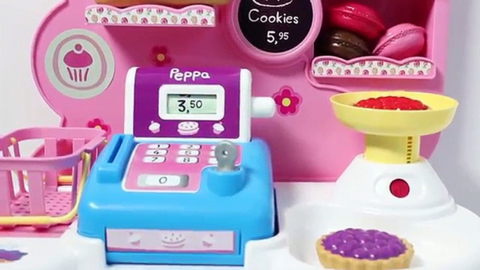 Pastelería de Peppa Pig Bakery Shop Playset Pasticceria Peppa Pastry Shop Toy Videos Свинка Пеппа