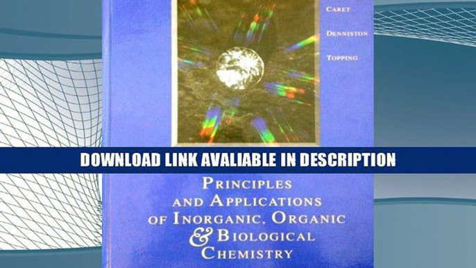 PDF [FREE] DOWNLOAD Principles   Applications of Inorganic, Organic,   Biological Chemistry