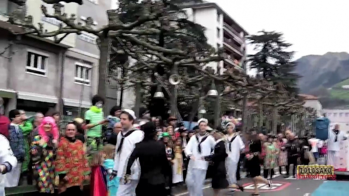 Carnavales de Tolosa 2014 A Wanba Buluba Tolosako Iñauteriak