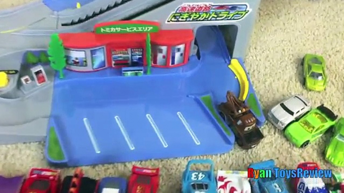 Tomica Toll Gate ETC Drive Disney Cars Toys Hot Wheels Takara Tomy Kids Video Ryan ToysRev