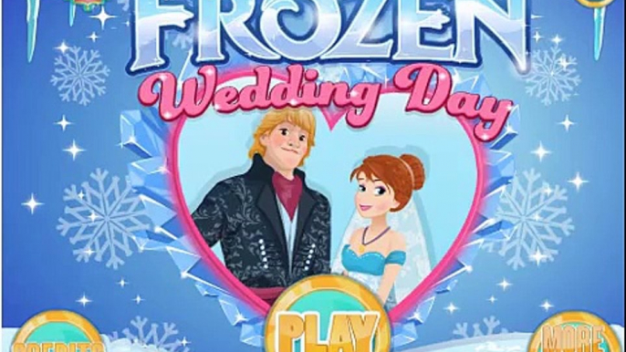 Frozen Wedding Anna + Kristoff get married! Elsa bridesmaid + Disney Princesses Dolls Movi