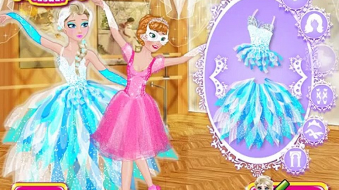 Disney Frozen Game | Frozen Sisters Ballerinas Baby Videos Games For Kids