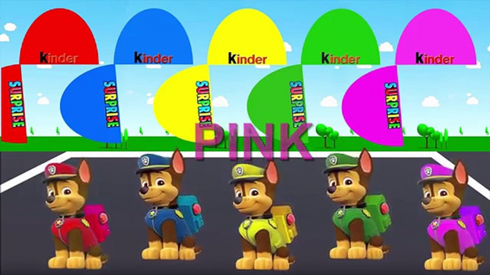 Colors for Children to Learn with Color Chase PAW Patrol, Learn Colours with Chase Paw Patrol