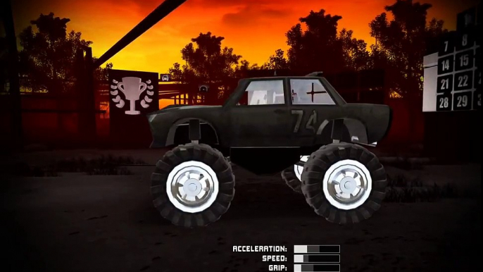 Uber Racer 3D Monster Truck Nightmare - iPhone/iPad Gameplay Trailer HD