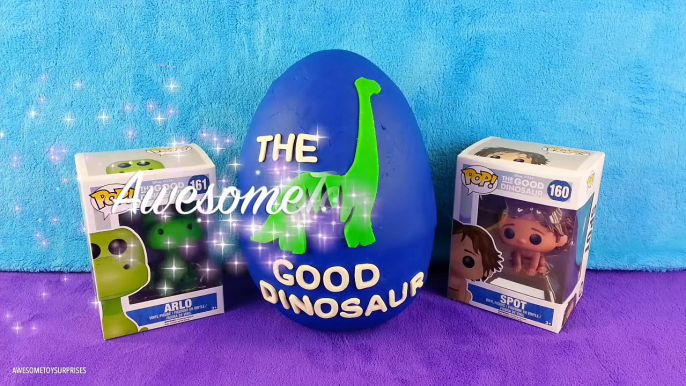 The Good Dinosaur Movie Play-Doh Surprise Eggs Spot & Arlo The Good Dinosaur Toys