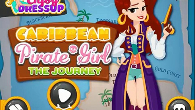 Caribbean Pirate Girls Journey - Treasure Hunt Games for Kids