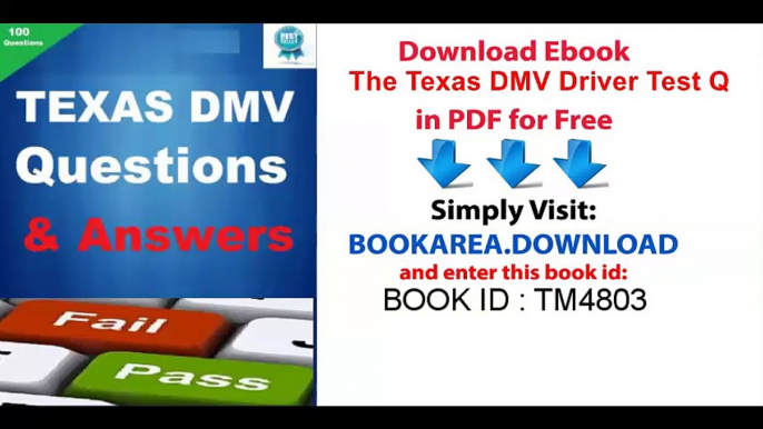 The Texas DMV Driver Test Q&A