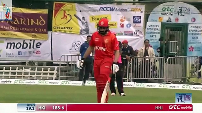 Misbah Ul Haq Blast 6 Sixes In 6 Balls Hongkong T20 Blitz 2017