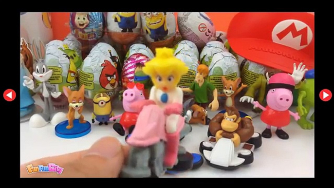 Tom and Jerry, Angry Birds Surprise Eggs, Monster University, Mario Kart 8, Minion, Disney Frozen