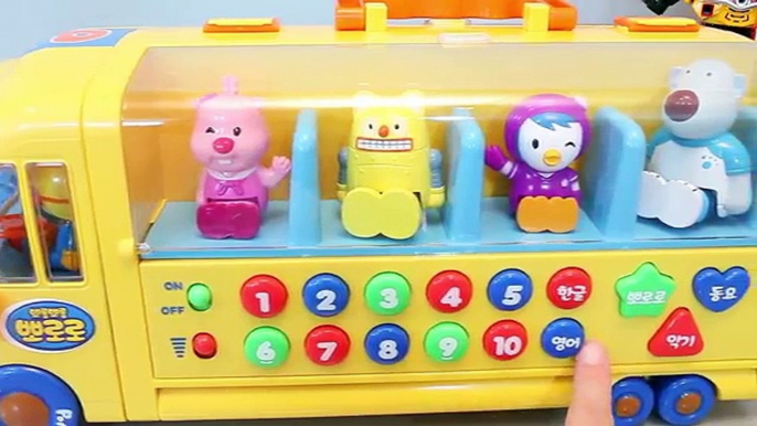 Play Doh Pororo Camión Tayo El Pequeño Garaje De Buses Aprender Los Números De Colores Juguete Sorpresa