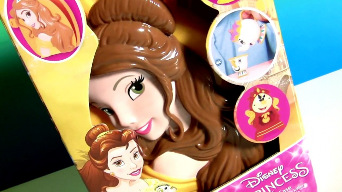 Disney Princess Belle Fairy Tale Carry Case with Lumiere Cogsworth Mrs Potts Chip Funtoyscollector-srO