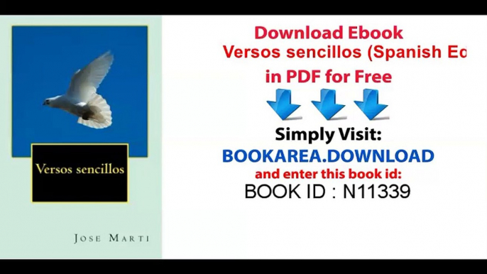 Versos sencillos (Spanish Edition)