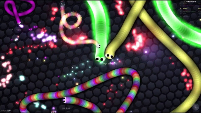 Slither.io - 6500 FAST SNAKES vs LONGEST SNAKE // Epic Slitherio Gameplay! (Slitherio Funn