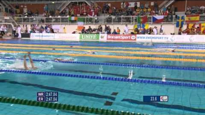 Women's 150m individual medley SM4 | Heats | 2014 IPC Swimming European Championships Eindhoven