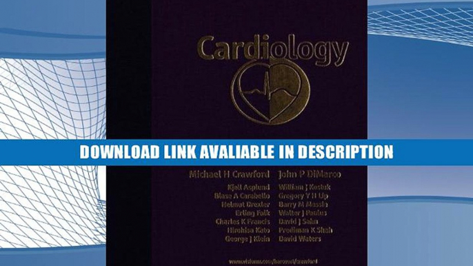 Free PDF Cardiology By Michael H. Crawford MD  FACC