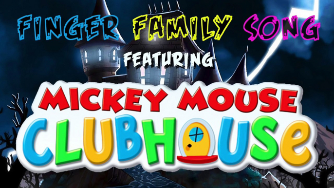 Skeleton Mickey Mouse Clubhouse and Friends Monster Finger Family Song