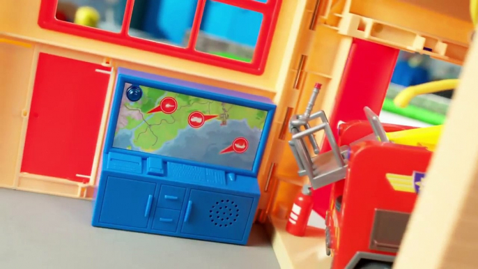 Fireman Sam Feuerwehrmann Sam Strażak Sam Ocean Resue Playset Pontypandy Firestation TV Co