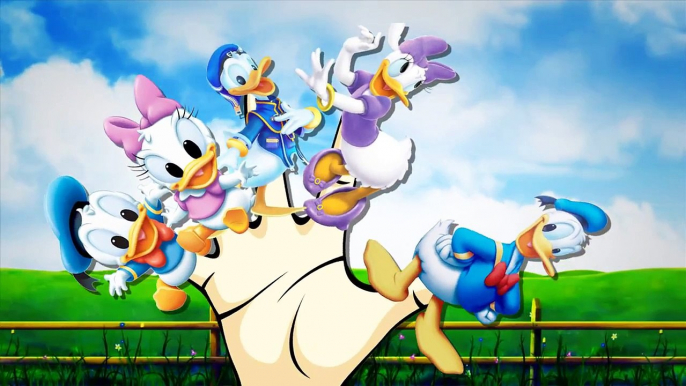 Finger Family Children Nursery Rhymes Mickey Mouse Donald Duck Cartoons | Tom & Jerry Fing