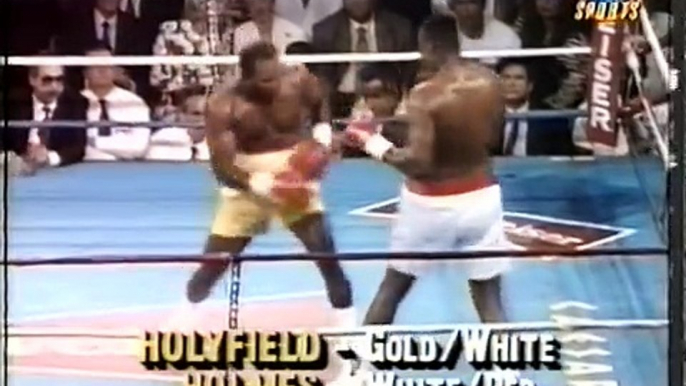 Evander Holyfield vs Larry Holmes (19-06-1992) Full Fight