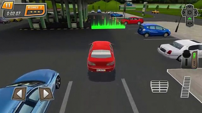 Gas Station Car Parking Game - Android HD Gameplay Video