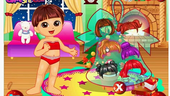 Dora Christmas Travel Dora the Explorer Dress Up Baby Games