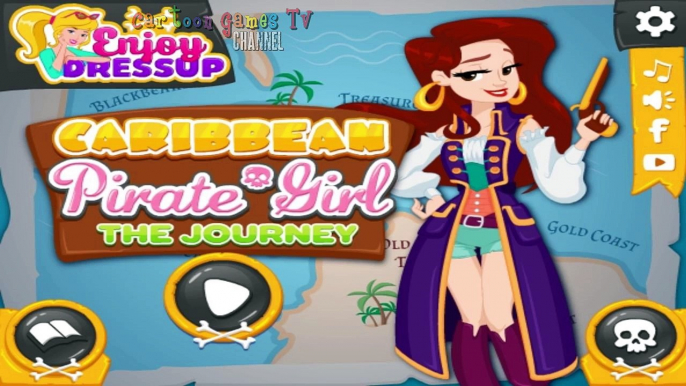 Caribbean Pirate Girls Journey - Treasure Hunt Games for Kids