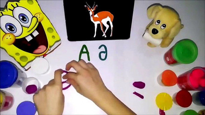 Writing Antelope With Play Doh Learn Animals