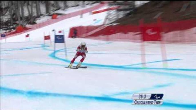 Robin Cuche (1st run) | Men's giant slalom standing | Alpine skiing | Sochi 2014 Paralympics