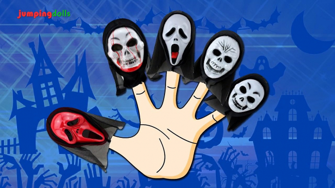 Skeleton Finger Family | Halloween Song | Scary Nursery Rhymes For Kids