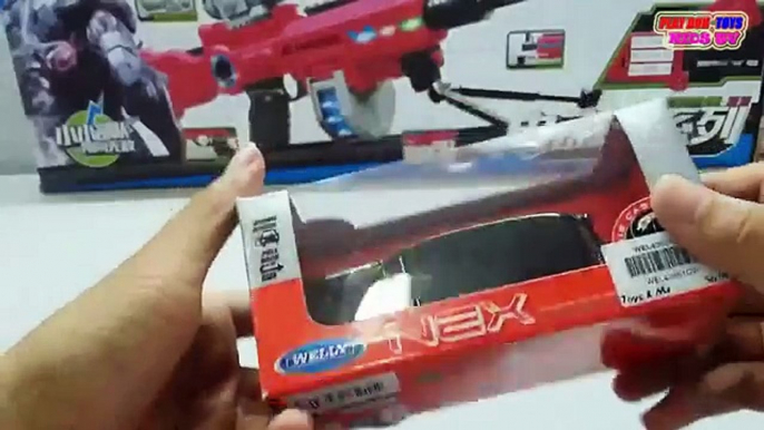 UNBOXING TOYS CARS - Welly Nex Toy Car: Porsche 911 Carrera S | Kids Cars Toys Videos HD Collection