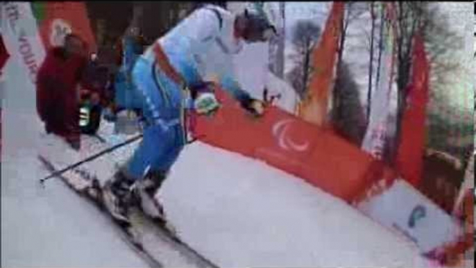 Senad Turkovic (1st run) | Men's slalom standing | Alpine skiing | Sochi 2014 Paralympics