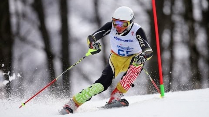 Santiago Vega (1st run) | Men's slalom standing | Alpine skiing | Sochi 2014 Paralympics