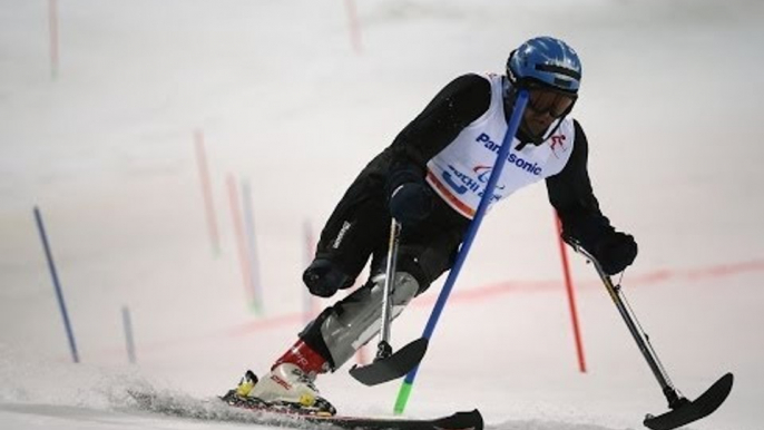 Sadegh Kalhor (1st run) | Men's slalom standing | Alpine skiing | Sochi 2014 Paralympics