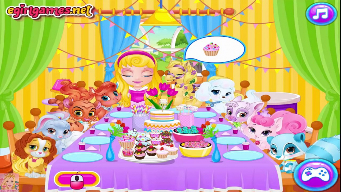 Baby Barbie Palace Pets Pj Party - Baby Barbie Disney Princess Palace Pet Party Game For K