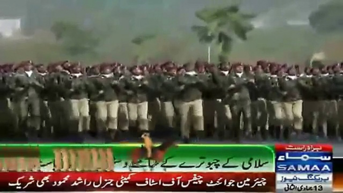 Pakistan army parade 23 march 2016 SSG commands special services group