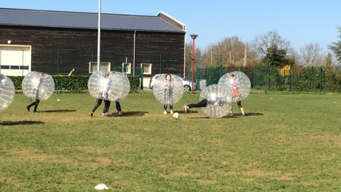 Après-midi Hubble foot à Solesmes pour les élèves du Lycée agricole Val de Sarthe.