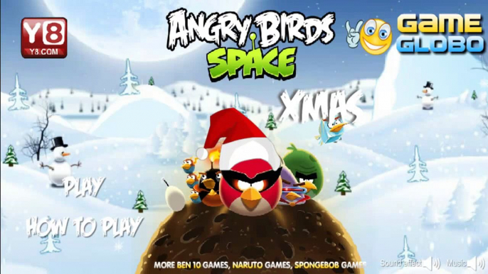 Angry Birds Space Xmas - Games For Kids by Baby Games TV The angry birds go to war against