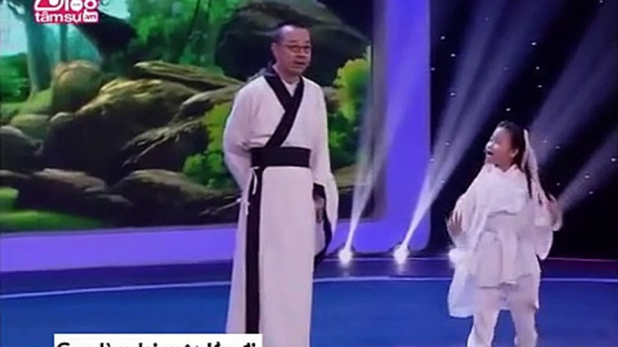 This young lady has shocked the judges because too cute