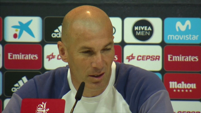 Zidane says Real's chances of overcoming Bayern are 50/50